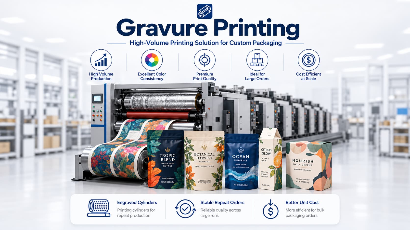 custom packaging gravure printing